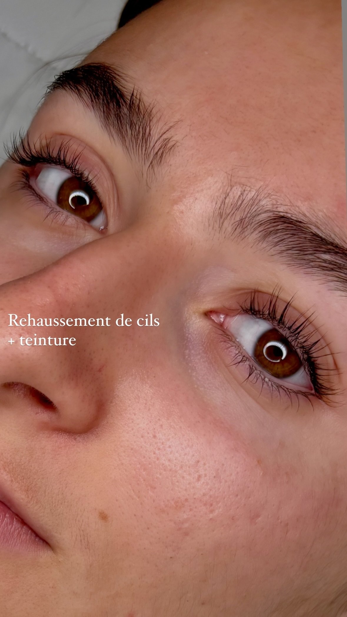 Le regard · Rehaussement & teinture