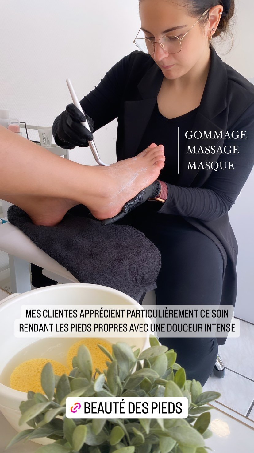 Les soins · Beauté des pieds